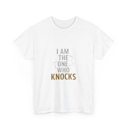 I Am The One Who Knocks Unisex Heavy Cotton Tee