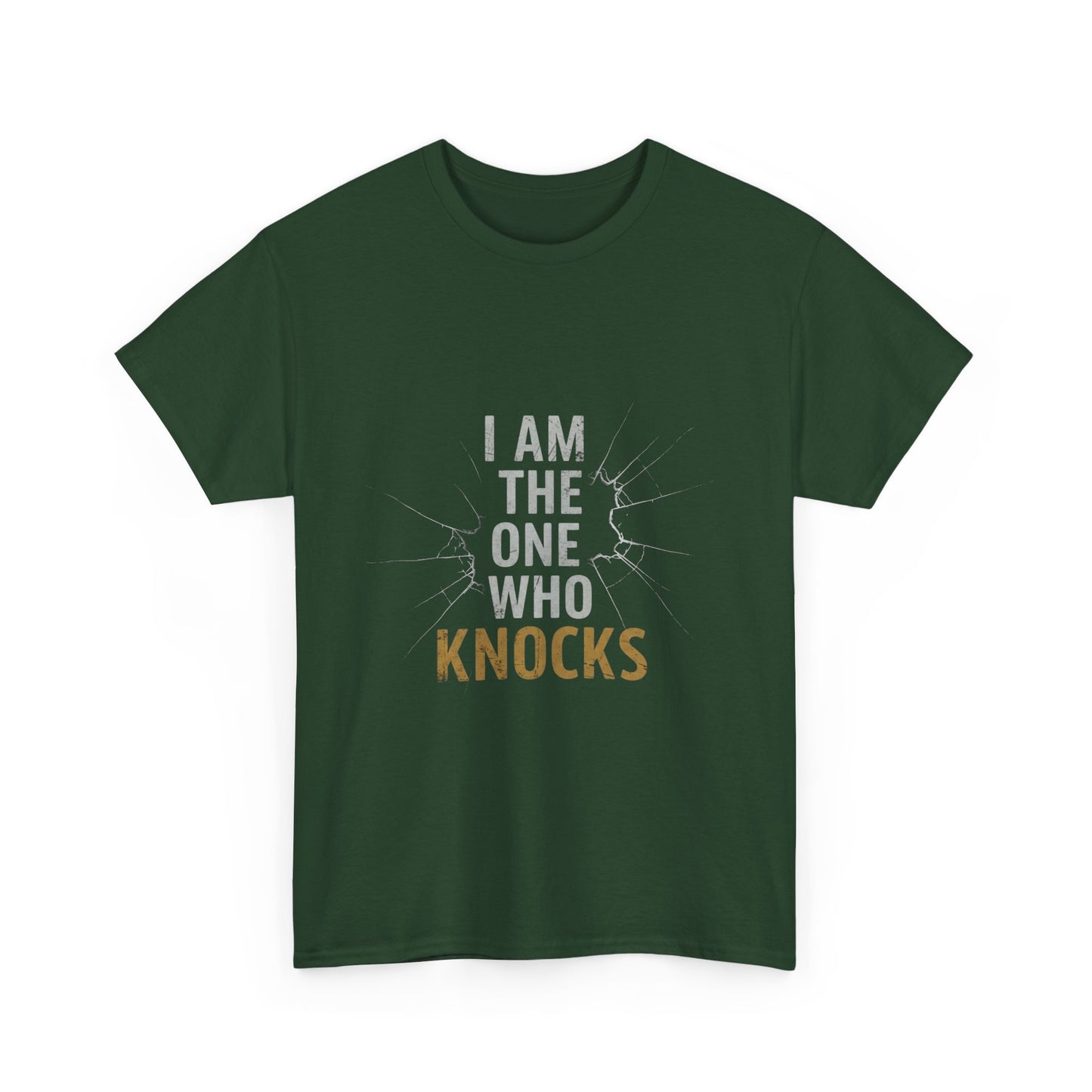 I Am The One Who Knocks Unisex Heavy Cotton Tee