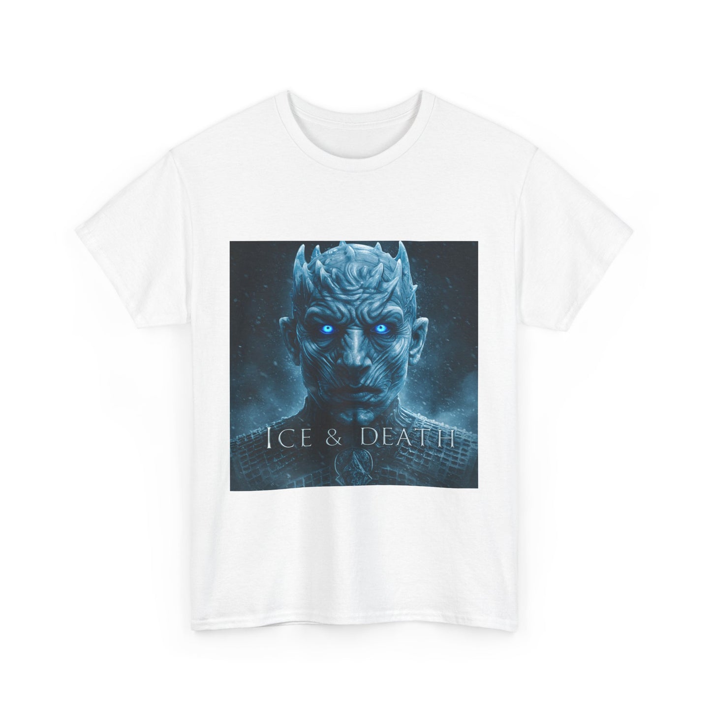 Unisex Heavy Cotton Tee - Ice & Death Graphic Tee