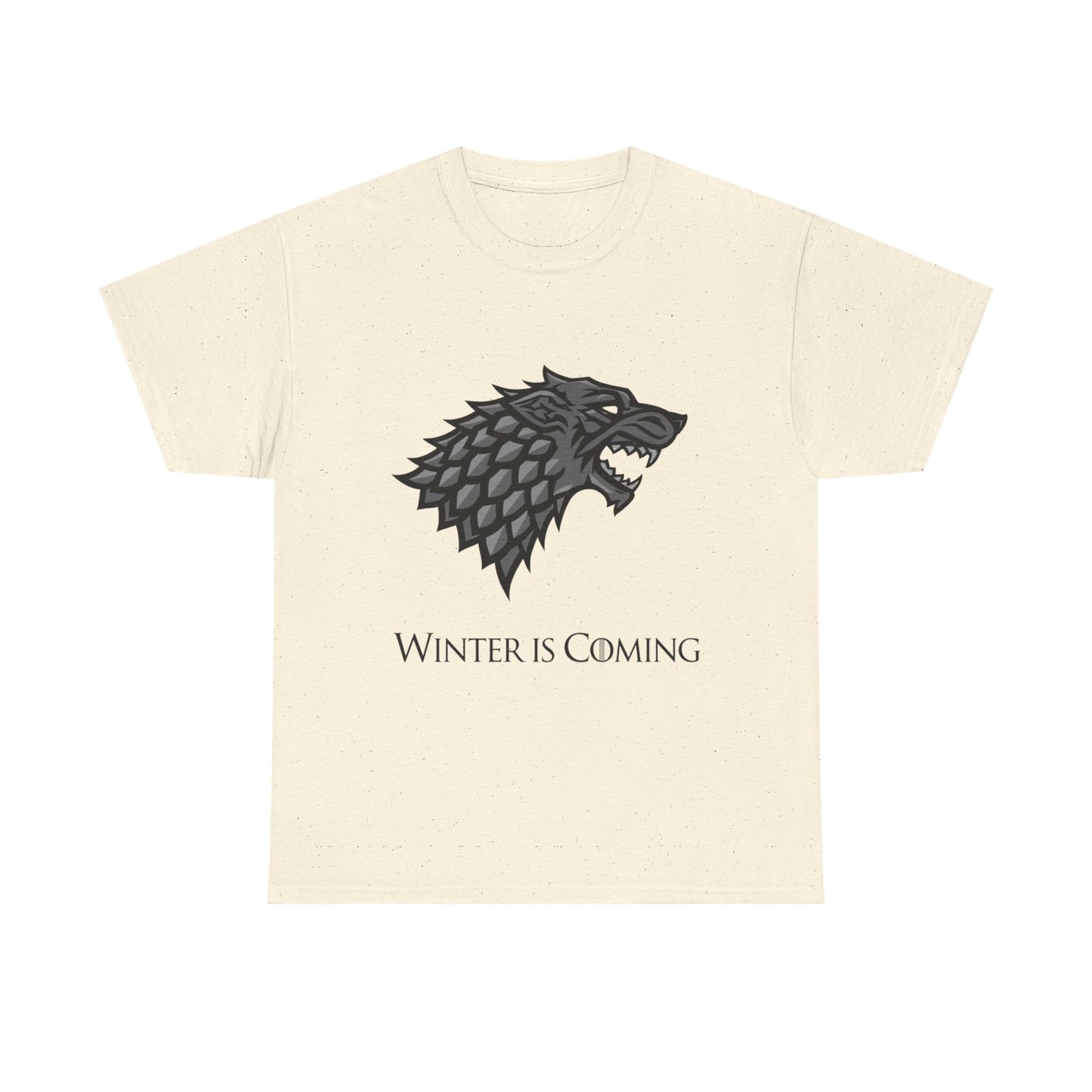 Winter Is Coming Unisex Heavy Cotton Tee - Graphic T-Shirt for Fans